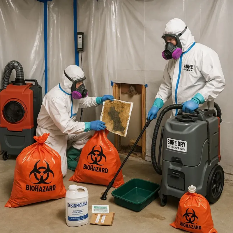 Contaminated Water Handling Protocols process in Albany, WI