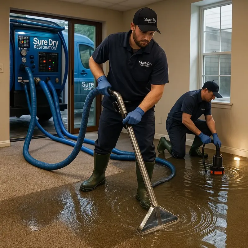 Water Extraction and Removal process in Albany, WI